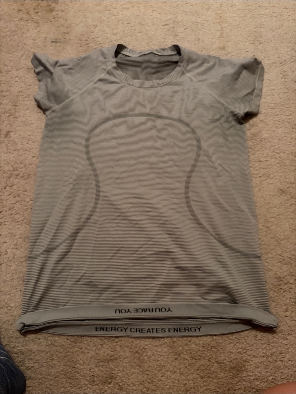 Lululemon Swifty  - Gray striped